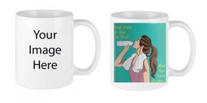 using coffee mugs to promote wellness business