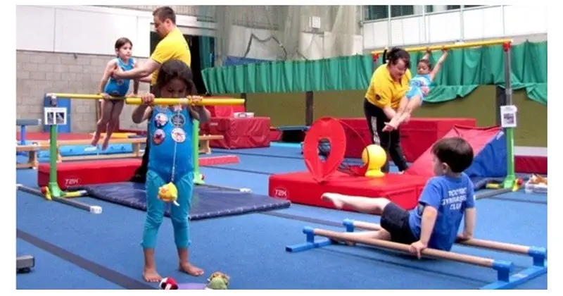 gymnastics training