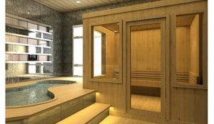 sauna at home
