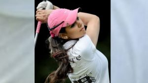 Golfer Sharmila Nicollet