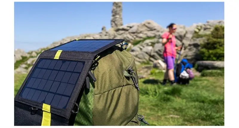 solar charger backpack