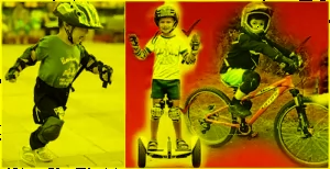 Knee, elbow pads for kids