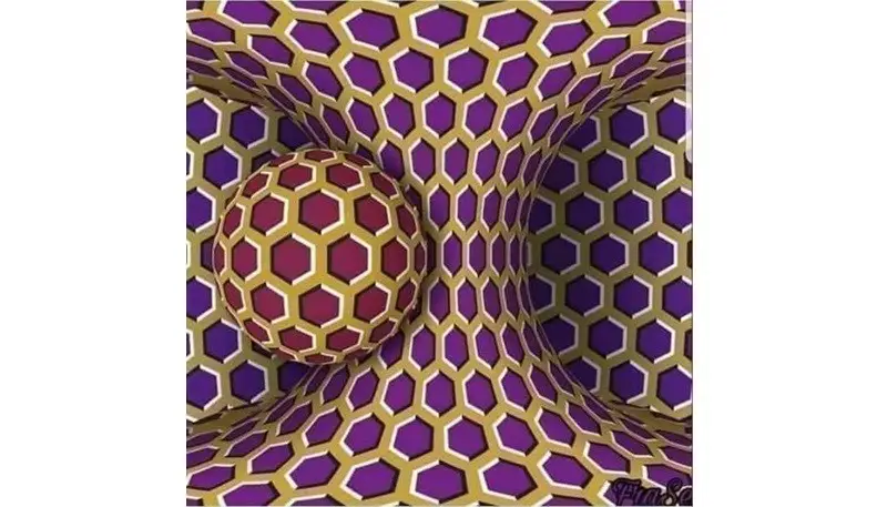 yurii optical illusion, nothing to do with stress levels